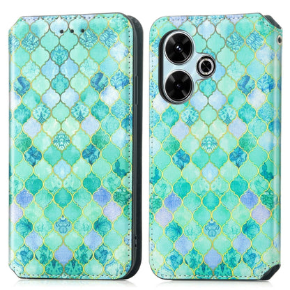 CaseNeo Colorful Magnetic Leather Phone Case