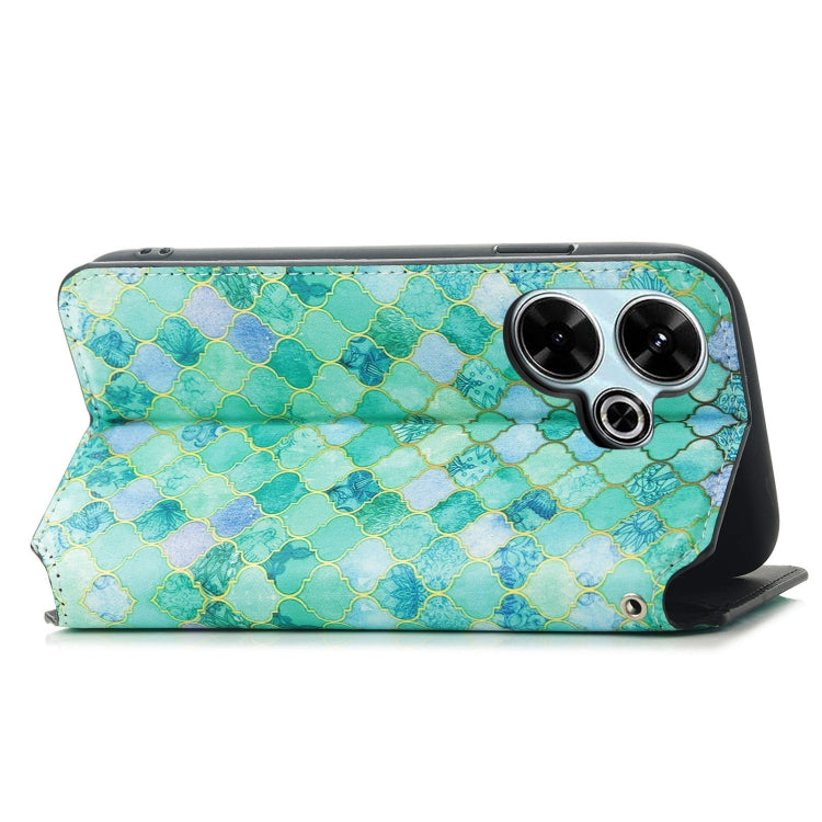 CaseNeo Colorful Magnetic Leather Phone Case