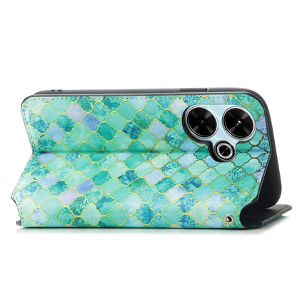 CaseNeo Colorful Magnetic Leather Phone Case