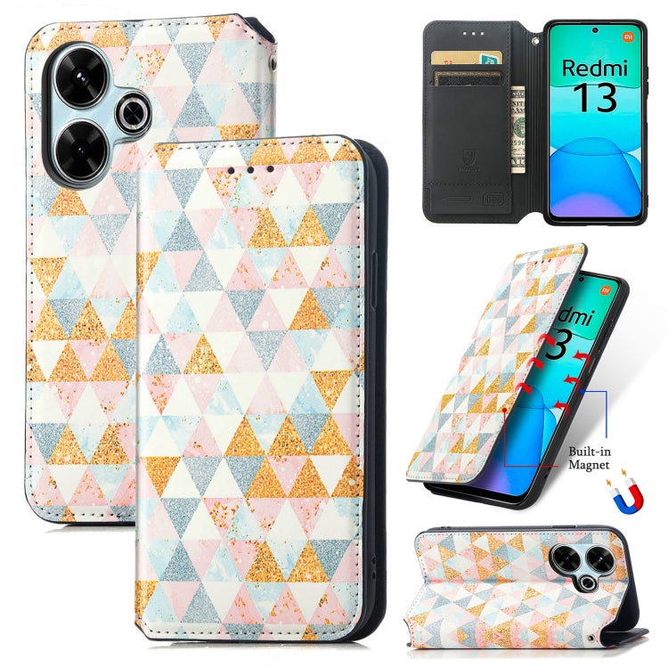 CaseNeo Colorful Magnetic Leather Phone Case