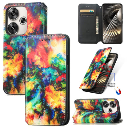 CaseNeo Colorful Magnetic Leather Phone Case