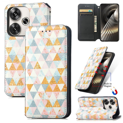 CaseNeo Colorful Magnetic Leather Phone Case