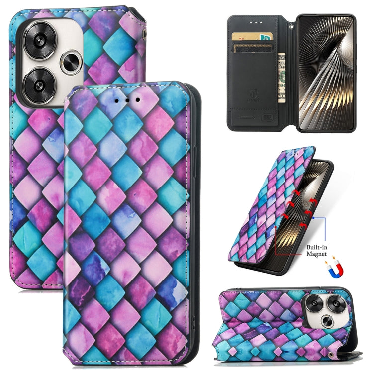 CaseNeo Colorful Magnetic Leather Phone Case