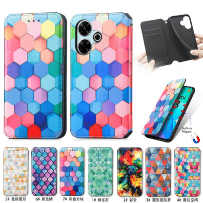 CaseNeo Colorful Magnetic Leather Phone Case