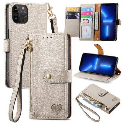 Love Zipper Lanyard Leather Phone Case, For iPhone 14 Pro Max, For iPhone 7 / 8 / SE 2022, For iPhone 13 Pro Max, For iPhone 13 Pro