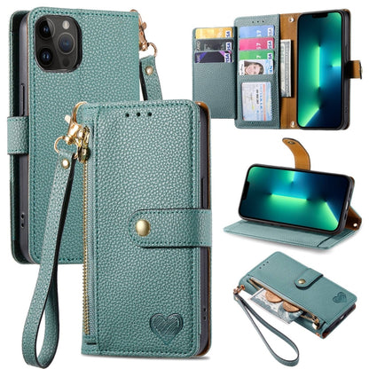 Love Zipper Lanyard Leather Phone Case, For iPhone 14 Pro Max, For iPhone 7 / 8 / SE 2022, For iPhone 13 Pro Max, For iPhone 13 Pro