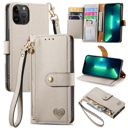 Love Zipper Lanyard Leather Phone Case, For iPhone 14 Pro Max, For iPhone 7 / 8 / SE 2022, For iPhone 13 Pro Max, For iPhone 13 Pro
