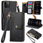 Love Zipper Lanyard Leather Phone Case, For iPhone 13, For iPhone 12 / 12 Pro, For iPhone 12 Pro Max, For iPhone 11 Pro Max
