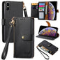 Love Zipper Lanyard Leather Phone Case, For iPhone 11, For iPhone 11 Pro, For iPhone XR, For iPhone XS Max