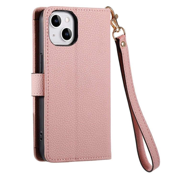 Love Zipper Lanyard Leather Phone Case