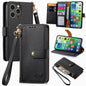 Love Zipper Lanyard Leather Phone Case, For iPhone 16e, For iPhone 16 Pro Max, For iPhone 16 Pro, For iPhone 16 Plus