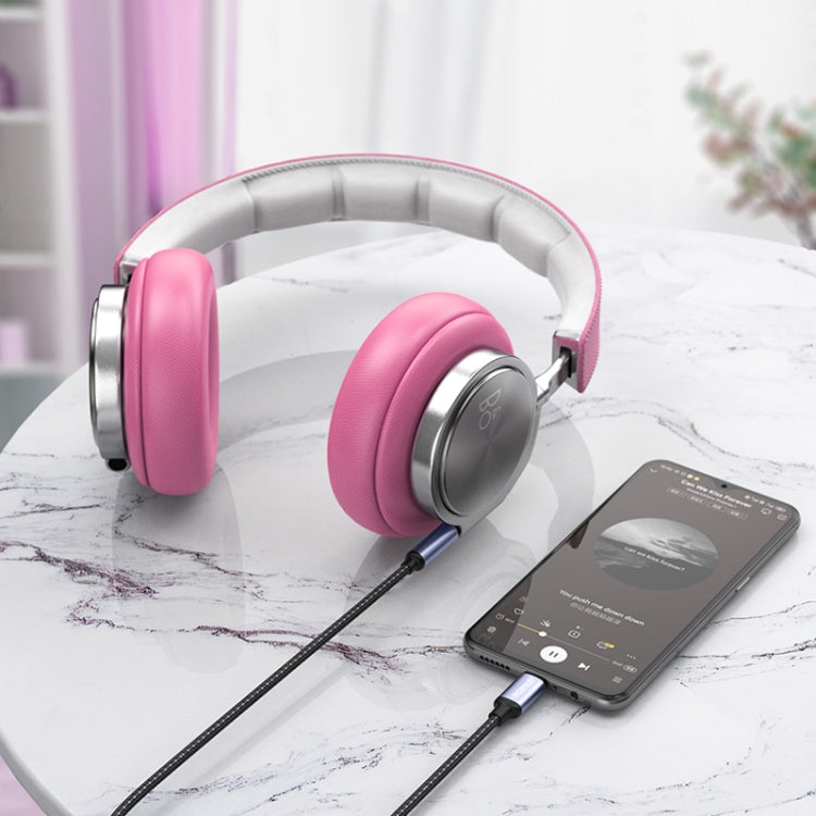 NORTHJO UTM03 Type-C to 3.5mm Audio Aux Jack Headphone Cable, 0.5m, 1m, 1.5m