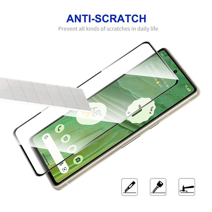 For Google Pixel 7A ENKAY Full Glue High Aluminum-silicon Tempered Glass  Film