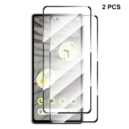 For Google Pixel 7A ENKAY Full Glue High Aluminum-silicon Tempered Glass  Film