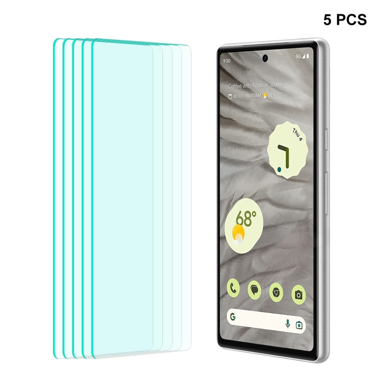 For Google Pixel 7A ENKAY 0.26mm 9H 2.5D High Aluminum-silicon Tempered Glass Film, 1pc, 2pcs, 5pcs, 10pcs