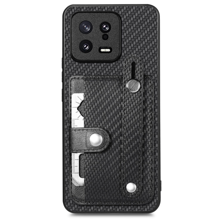 Wristband Kickstand Card Wallet Back Phone Case with Tool Knife