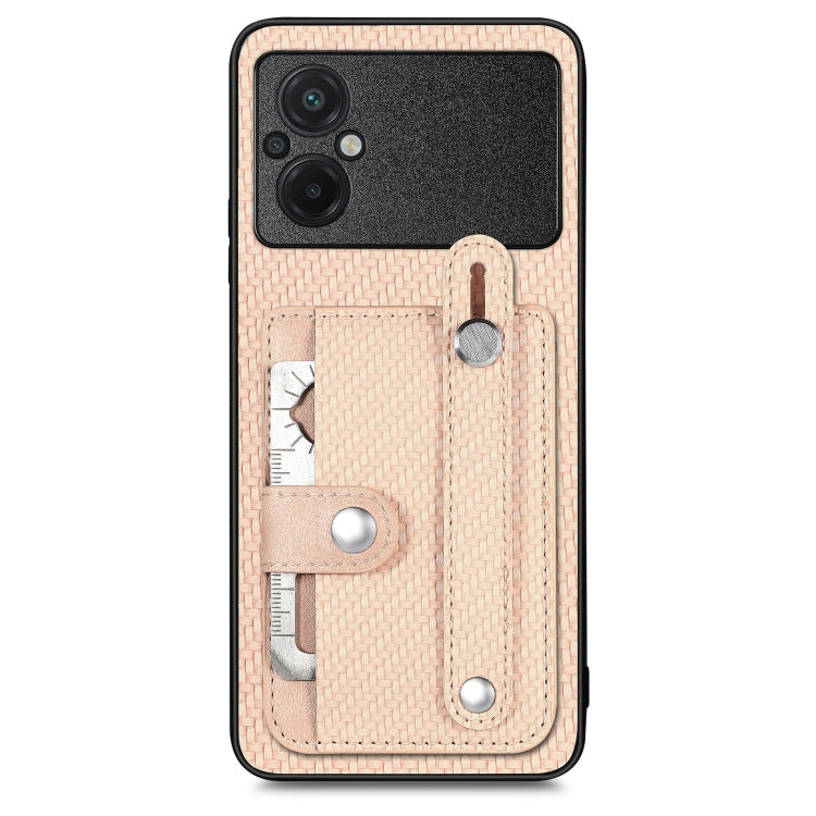 Wristband Kickstand Card Wallet Back Phone Case with Tool Knife