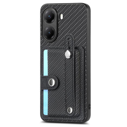 Wristband Kickstand Card Wallet Back Phone Case with Tool Knife