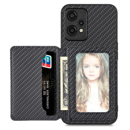 Carbon Fiber Magnetic Card Bag Phone Case