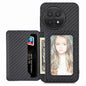Carbon Fiber Magnetic Card Bag Phone Case