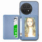 Carbon Fiber Magnetic Card Bag Phone Case, For OnePlus Ace 6 / 6T / 15R, For OnePlus 15, For OnePlus 13