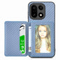 Carbon Fiber Magnetic Card Bag Phone Case, For OnePlus Ace 6 / 6T / 15R, For OnePlus 15, For OnePlus 13