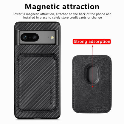 Carbon Fiber Leather Card Magsafe Phone Case