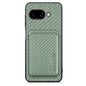 Carbon Fiber Leather Card Magsafe Phone Case, For Google Pixel 9 Pro XL, For Google Pixel 10 / 10 Pro, For Google Pixel 9 / 9 Pro, For Google Pixel 9a