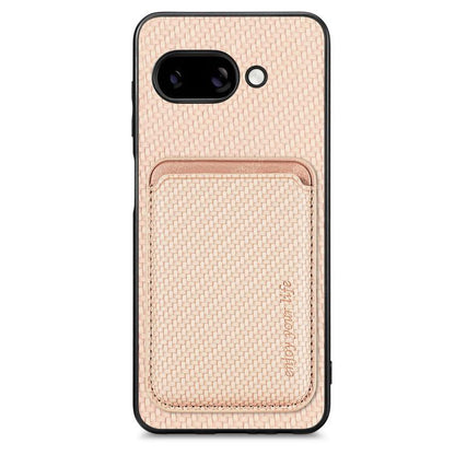 Carbon Fiber Leather Card Magsafe Phone Case, For Google Pixel 9 Pro XL, For Google Pixel 10 / 10 Pro, For Google Pixel 9 / 9 Pro, For Google Pixel 9a
