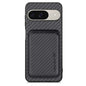 Carbon Fiber Leather Card Magsafe Phone Case, For Google Pixel 9 Pro XL, For Google Pixel 10 / 10 Pro, For Google Pixel 9 / 9 Pro, For Google Pixel 9a