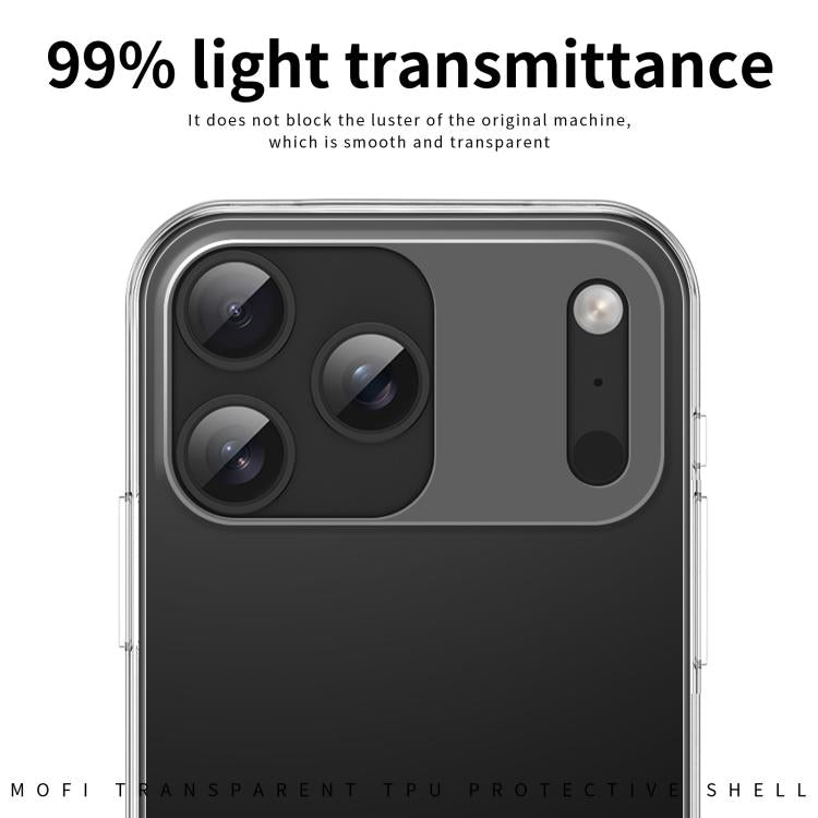 MOFI Ming Series Ultra-thin TPU Phone Case, For iPhone 17 Pro Max, For iPhone 17 Pro, For iPhone 17, For iPhone Air, For iPhone 16e, For iPhone 16 Pro Max, For iPhone 16 Pro, For iPhone 16 Plus, For iPhone 16, For iPhone 15 Pro Max, For iPhone 15 Pro��...