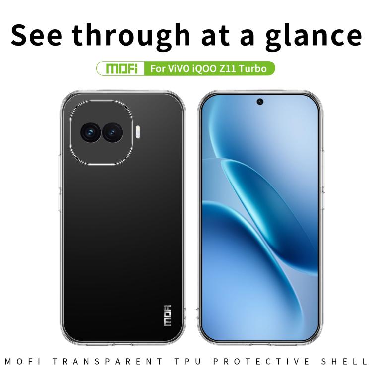 MOFI Ming Series Ultra-thin TPU Phone Case, For vivo iQOO Z11 Turbo, For vivo X200, For vivo X200 mini, For vivo X200 Pro, For vivo Y300 Pro, For vivo V40 Lite 5G, For vivo S19, For vivo X100s, For vivo X100 Ultra, For vivo Y38 5G, For vivo V30e       ...