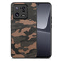 Camouflage Leather Back Cover Phone Case