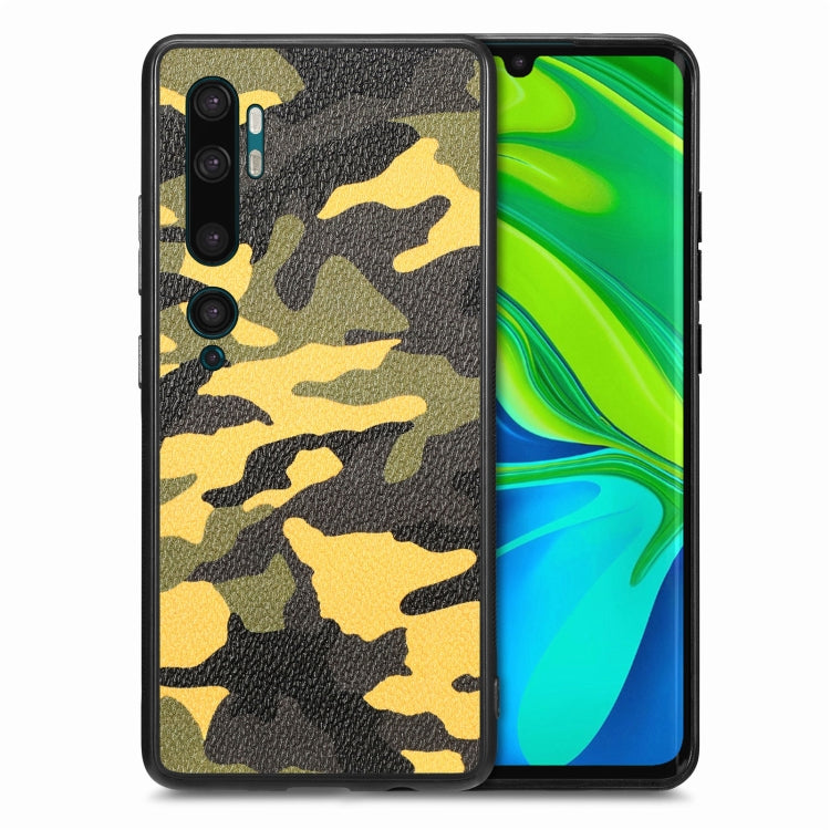 Camouflage Leather Back Cover Phone Case