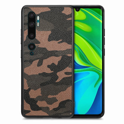 Camouflage Leather Back Cover Phone Case