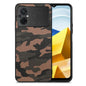 Camouflage Leather Back Cover Phone Case