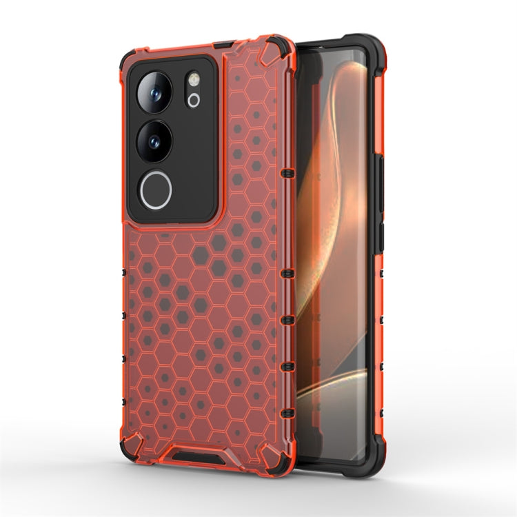 Shockproof Honeycomb Phone Case, For vivo S18, For vivo V29 / V29 Pro