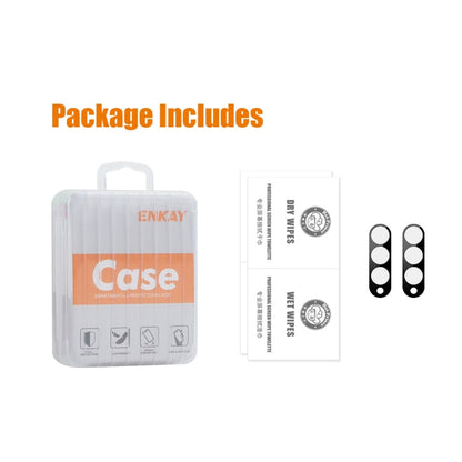 2pcs ENKAY Hat-Prince 9H Rear Camera Lens Tempered Glass Film, For Samsung Galaxy Z Fold6, For Samsung Galaxy A55, For Samsung Galaxy A35, For Samsung Galaxy S24 Ultra 5G, For Samsung Galaxy S24+ 5G, For Samsung Galaxy S24 5G, For Samsung Galaxy A15���...