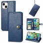 Retro Solid Color Buckle Leather Phone Case, For  iPhone 15 Pro Max, For  iPhone 15 Pro, For iPhone 15 Plus, For iPhone 15