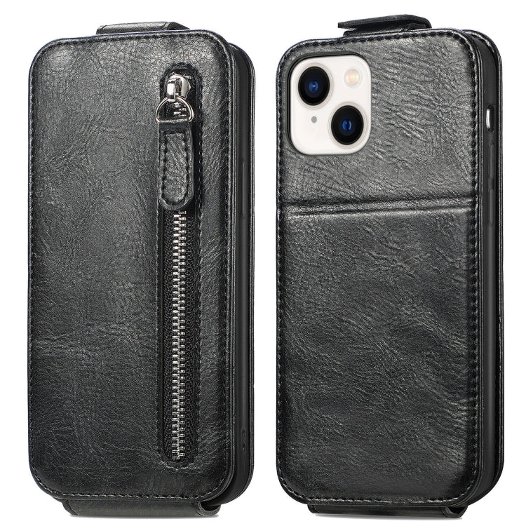 Zipper Wallet Vertical Flip Leather Phone Case