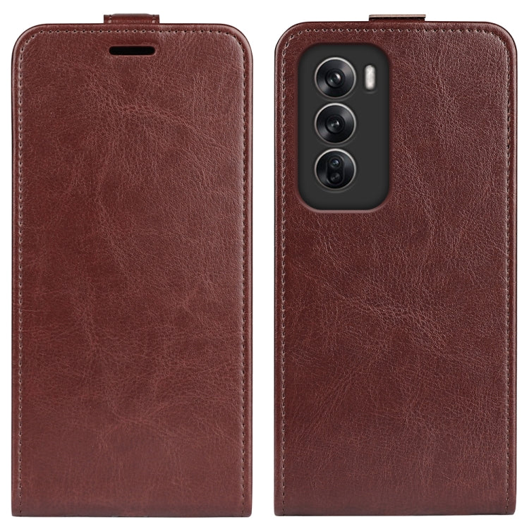 R64 Texture Single Vertical Flip Leather Phone Case, For OPPO A5 Pro Global 5G, For OPPO Reno13 Pro 5G, For OPPO Reno13 5G, For OPPO Reno12 Pro 5G Global, For OPPO Reno12 5G Global, For OPPO K12