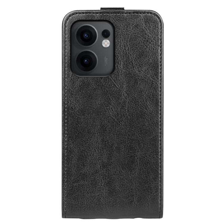 R64 Texture Single Vertical Flip Leather Phone Case, For OPPO Reno13 F