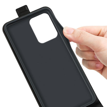 R64 Texture Single Vertical Flip Leather Phone Case, For OPPO Reno13 F