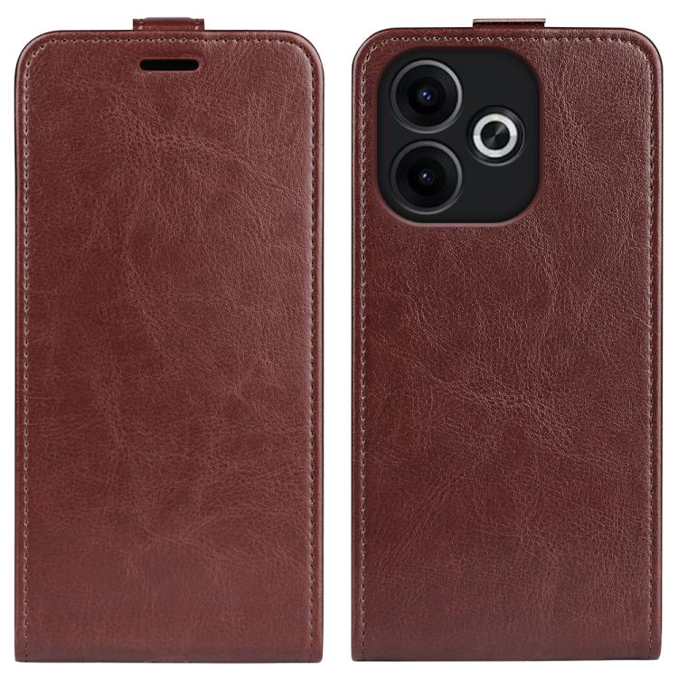 R64 Texture Single Vertical Flip Leather Phone Case
