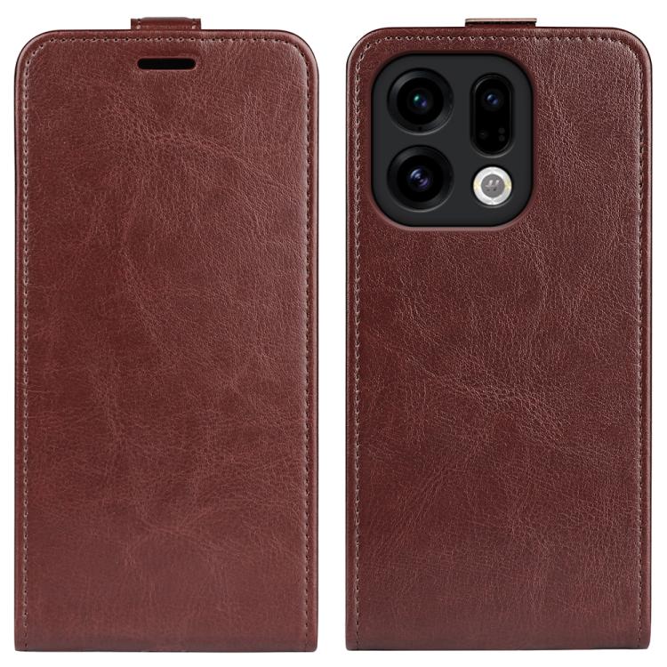 R64 Texture Single Vertical Flip Leather Phone Case, For OPPO Find X9 Ultra, For OPPO Reno15 F 5G, For OPPO Reno15 Pro Max Global, For OPPO Reno15 Pro Global, For OPPO Reno15 5G Global, For OPPO Find X9