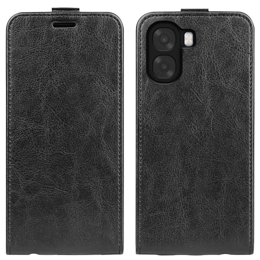 R64 Texture Single Vertical Flip Leather Phone Case, For OPPO A6x 4G / 5G, For OPPO Reno13 F