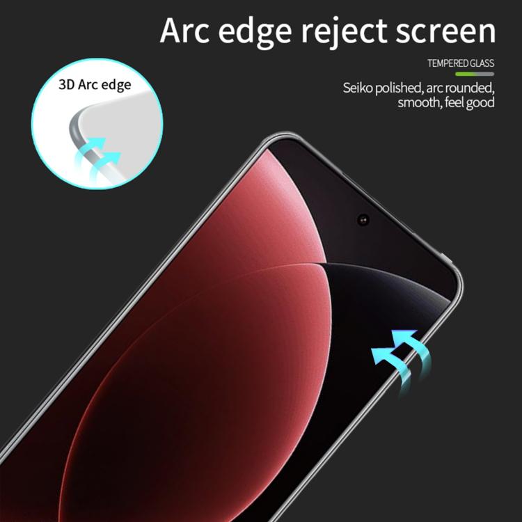 PINWUYO 9H 3D Hot Bending Tempered Glass Film