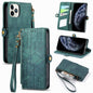 Geometric Zipper Wallet Side Buckle Leather Phone Case, For iPhone 11, For iPhone 11 Pro, For iPhone XR, For iPhone XS Max