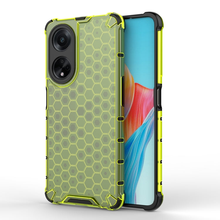 Shockproof Honeycomb Phone Case, For OPPO Reno12 Pro Global, For OPPO Reno12 Global, For OPPO Reno11 F, For OPPO A98 5G / A1 5G