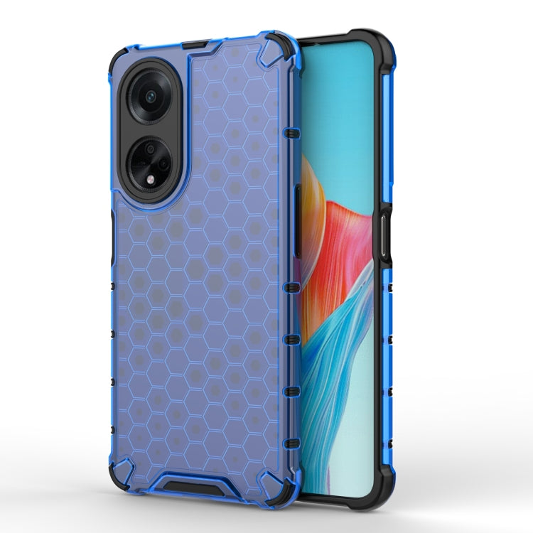 Shockproof Honeycomb Phone Case, For OPPO Reno12 Pro Global, For OPPO Reno12 Global, For OPPO Reno11 F, For OPPO A98 5G / A1 5G